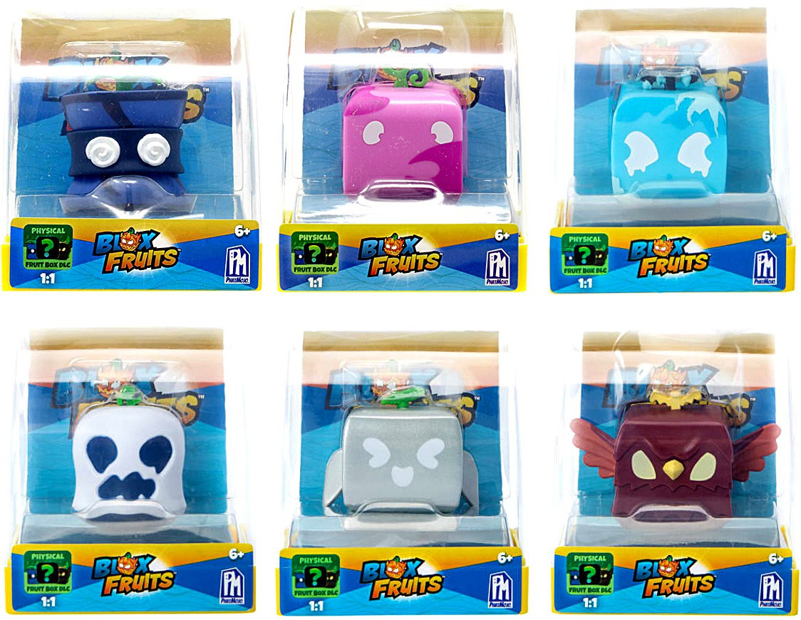 Roblox Blox Fruits Blox Fruits Set of 6 Mini Figures Each Includes