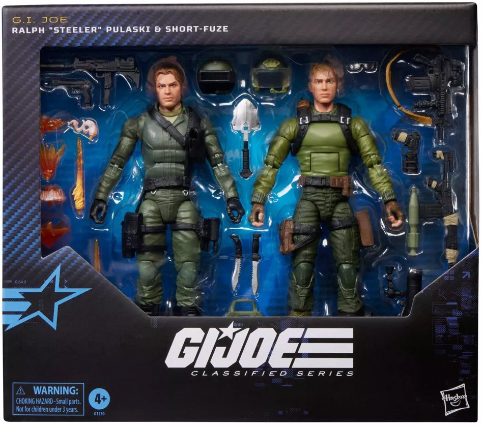 GI Joe Classified Series Ralph Steeler Pulaski Short-Fuze 6 Action