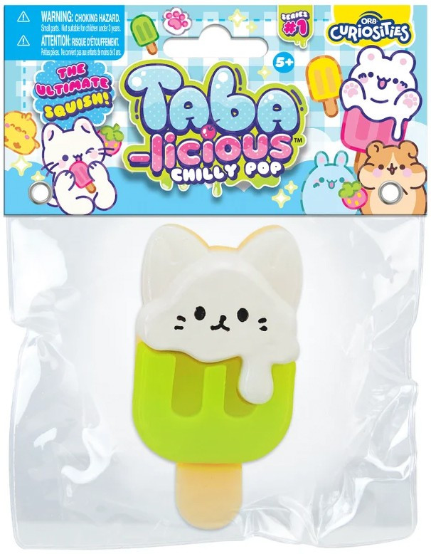 Taba-Licious Chilly Pop Cat 3 Squeeze Toy ORB Toy Company - ToyWiz