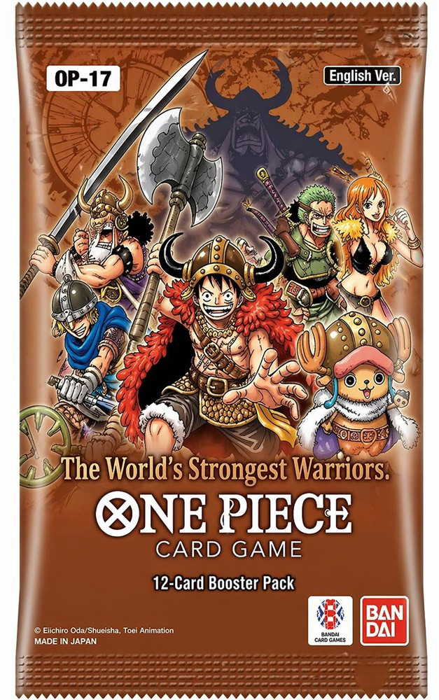 One Piece Trading Card Game The Worlds Strongest Warriors Booster