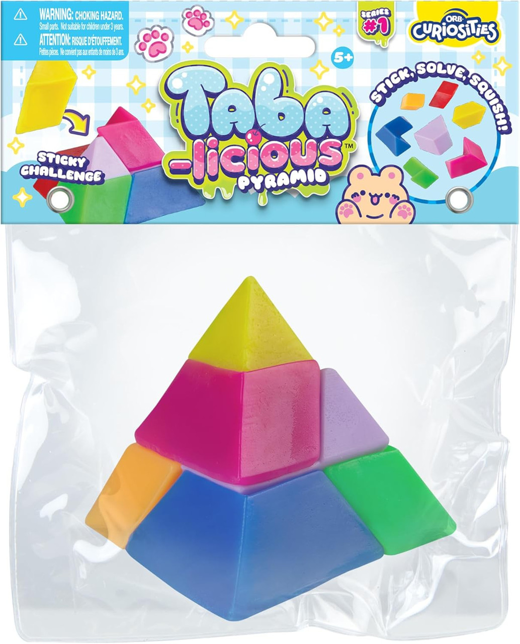 Taba-Licious Pyramid 4 Squeeze Toy ORB Toy Company - ToyWiz
