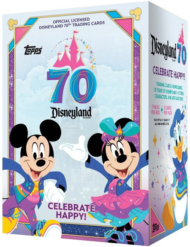 その他 Disneyland 70th AnniversaryTrading Cards Disney Topps 2025 Disneyland 70th Anniversary Trading Card BLASTER