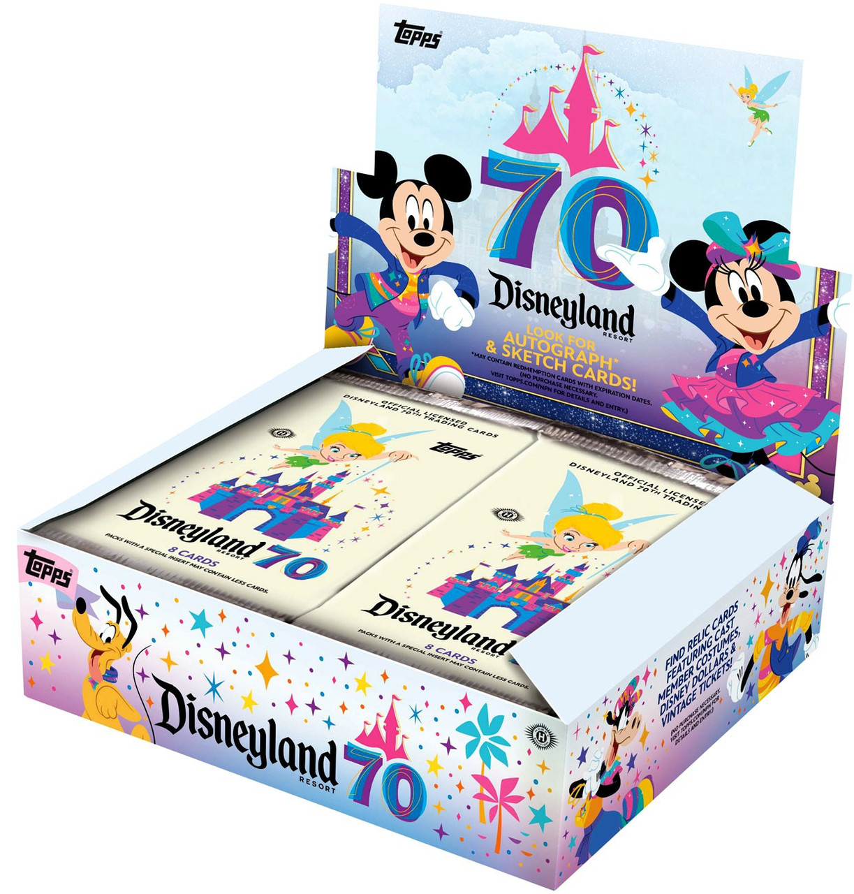 Disney Topps 2025 Disneyland 70th Anniversary Trading Card HOBBY