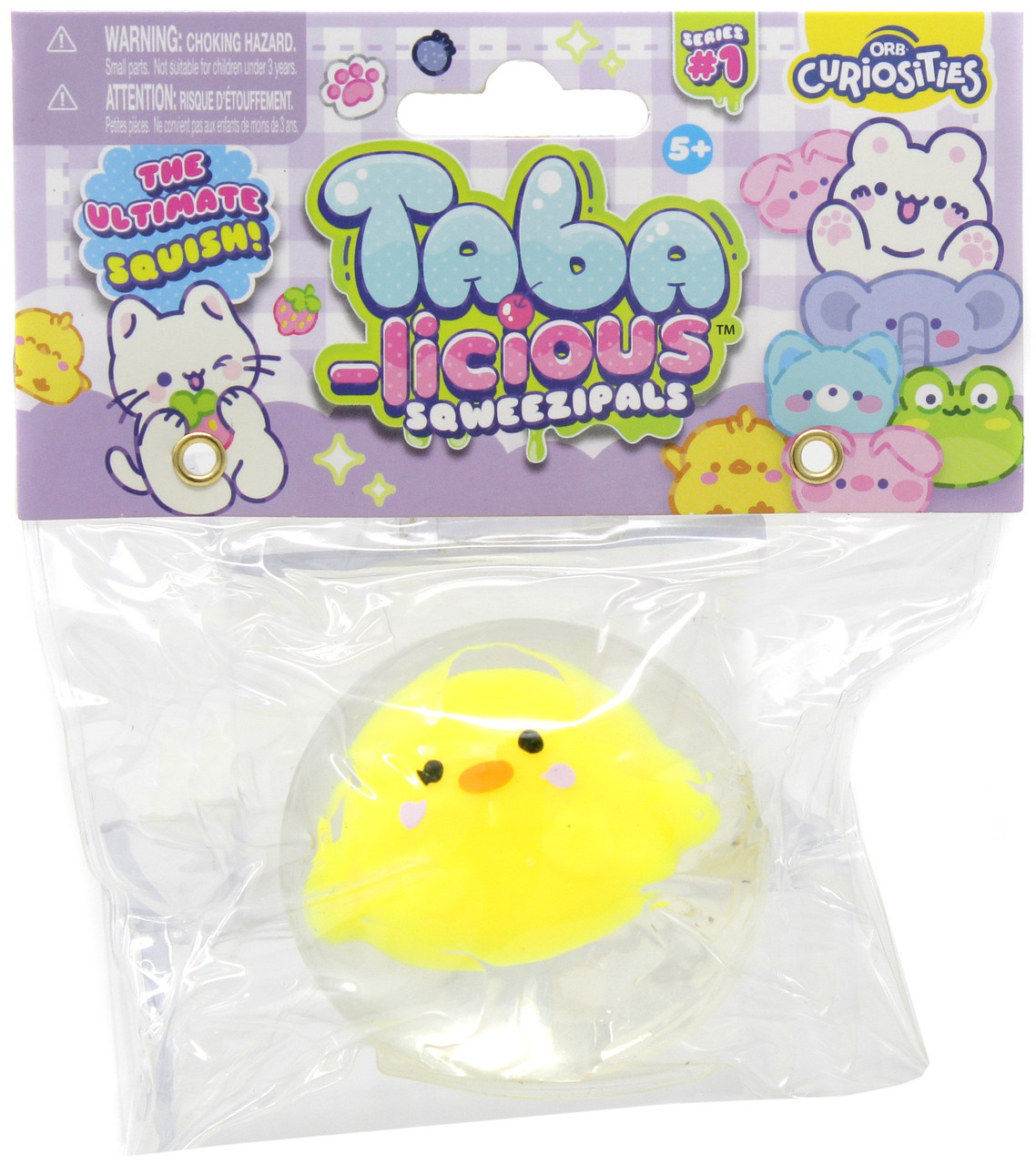 Taba-Licious Sqweezipals Chick 3 Squeeze Toy ORB Toy Company - ToyWiz