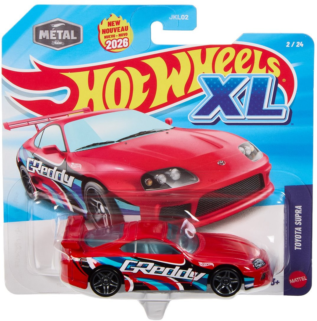 Hot Wheels XL Toyota Supra 143 Die Cast Car 224 Mattel - ToyWiz