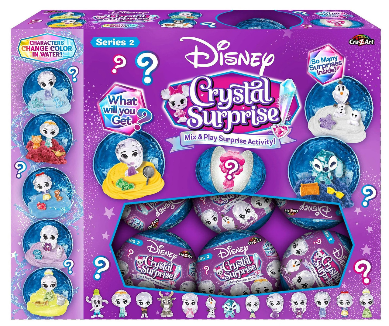 Crystal Surprise Disney Series 2 Disney Mystery Box 16 Packs Cra-Z