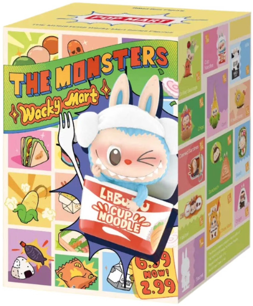 Labubu The Monsters Wacky Mart Mystery Pack 1 RANDOM Figure Pop