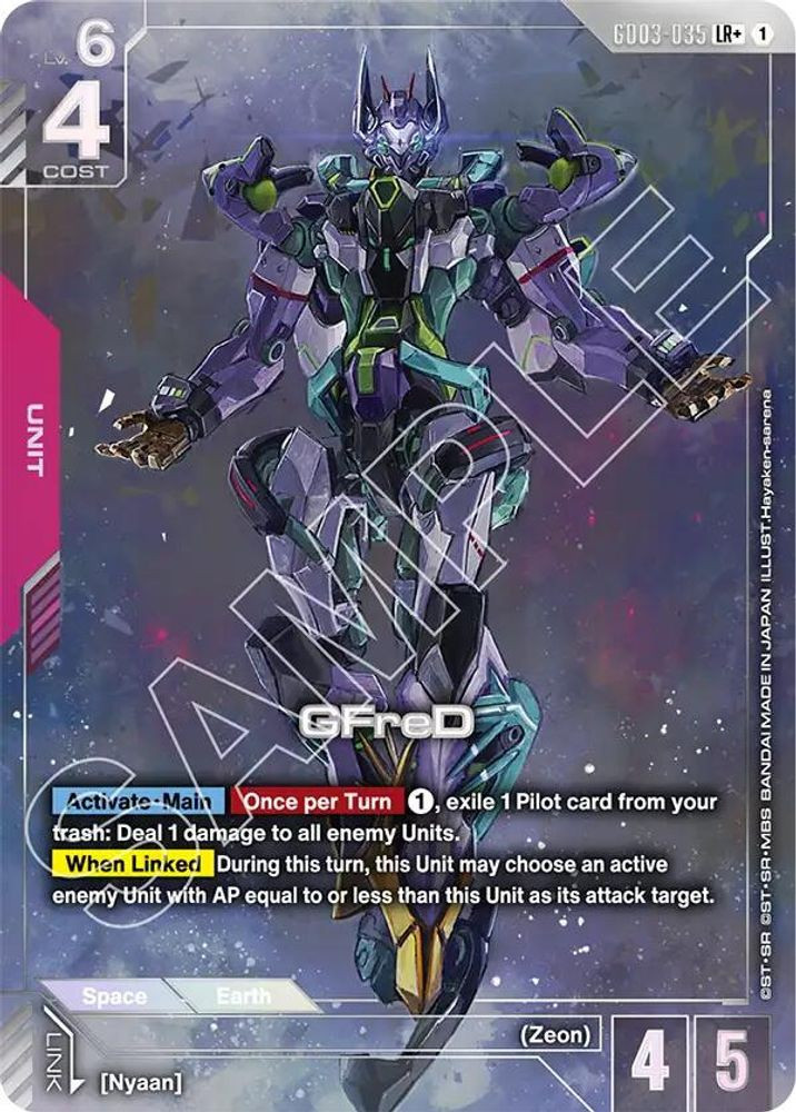 Gundam Trading Card Game Steel Requiem Single Card Legend Rare