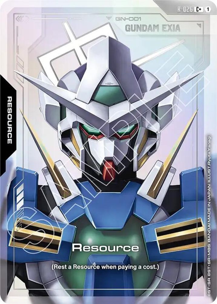 Gundam Trading Card Game Steel Requiem Single Card Common Resource