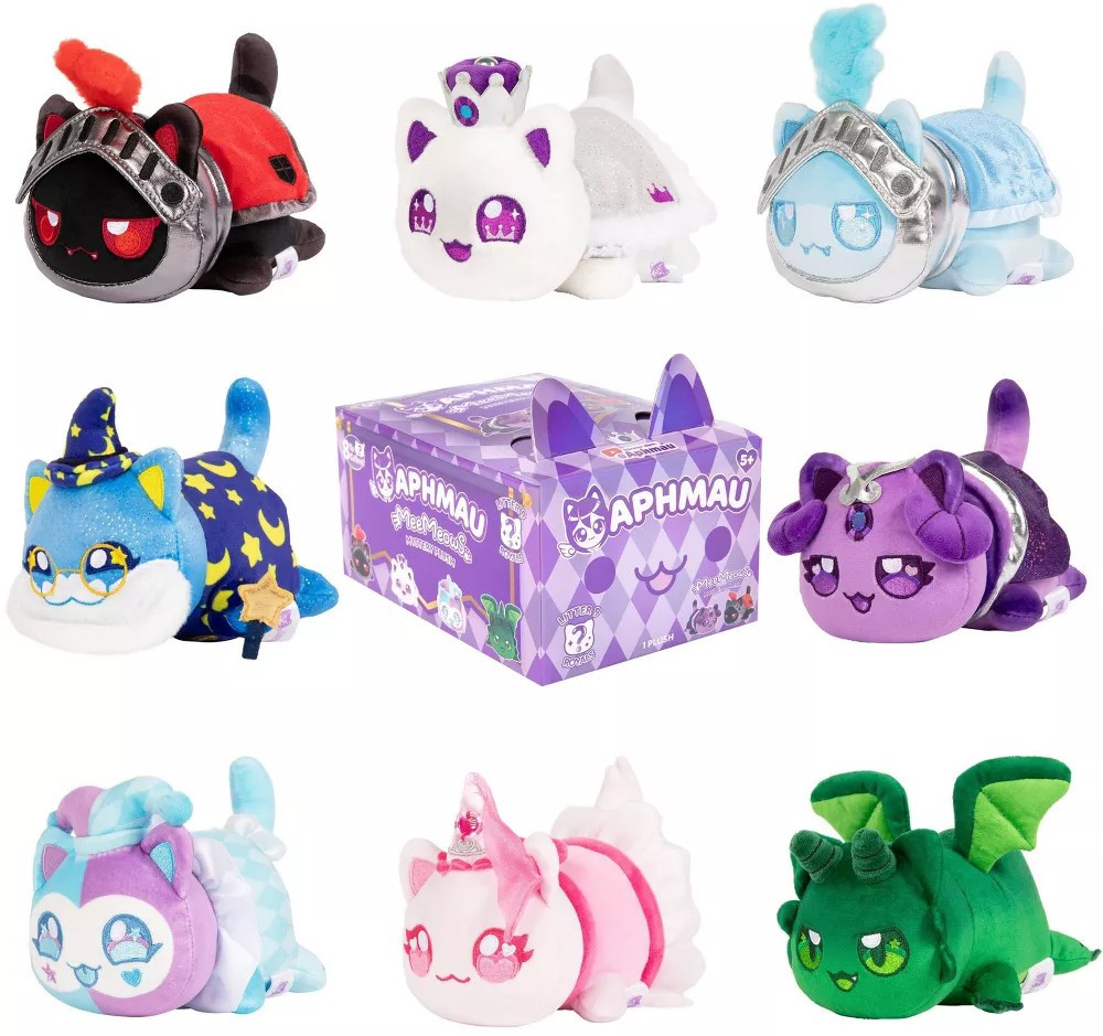 Aphmau MeeMeows Litter 9 Royals 6 Mystery Plush Pack 1 RANDOM