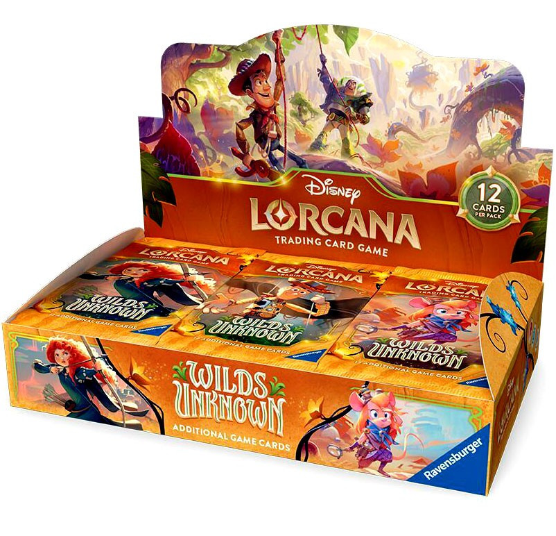 Disney Lorcana トレーディングカードゲーム 新品 17boxセット Disney Lorcana Trading Card Game Wilds Unknown Booster Box 24
