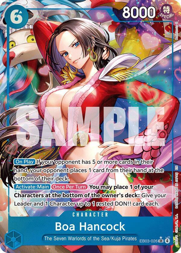 One Piece Trading Card Game Extra Booster Heroines Edition Single
