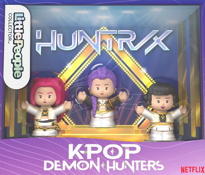 Fisher Price KPop Demon Hunters HUNTRX Little People Collector
