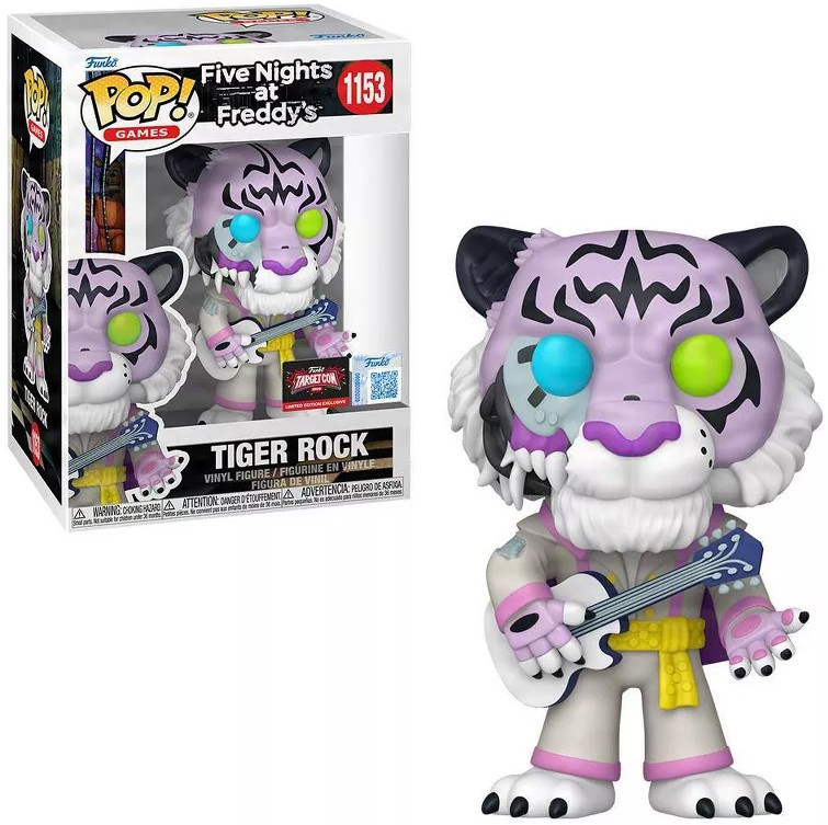 Funko Five Nights at Freddys POP Games Tiger Rock Exclusive Vinyl