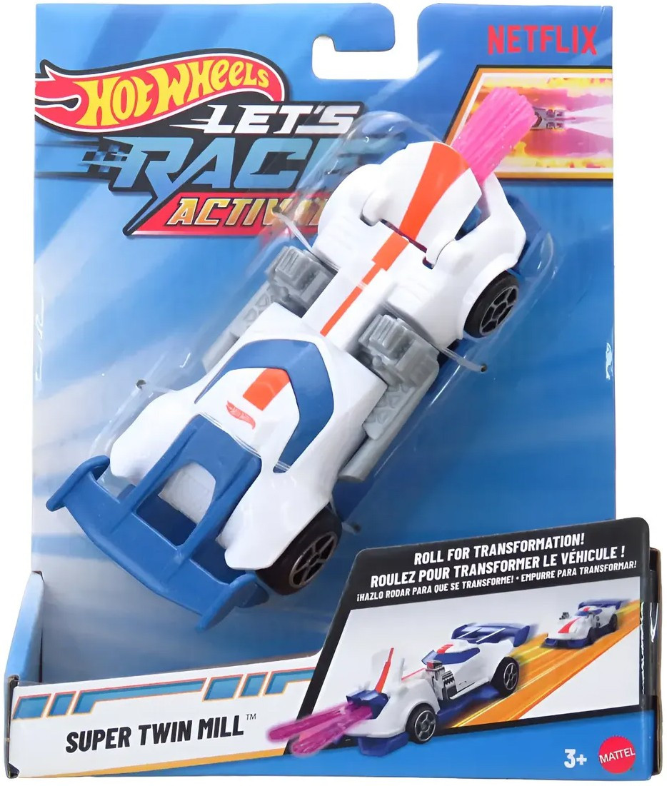 Hot Wheels Lets Race Activate Super Twin Mill 132 Vehicle Mattel