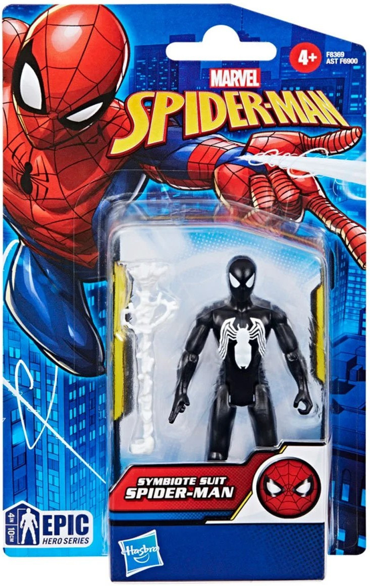 Marvel Symbiote Spider-Man フィギュア Marvel Spider-Man Epic Hero Series Symbiote Suit Spider-man 4