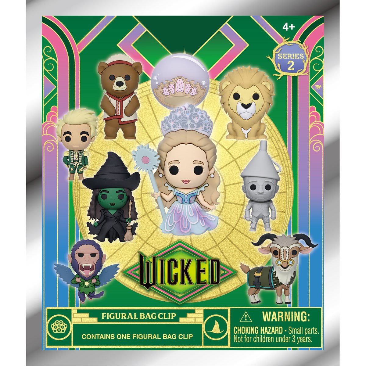 Wizard of Oz 3D Figural Keyring Wicked Series 2 Mystery Pack 1