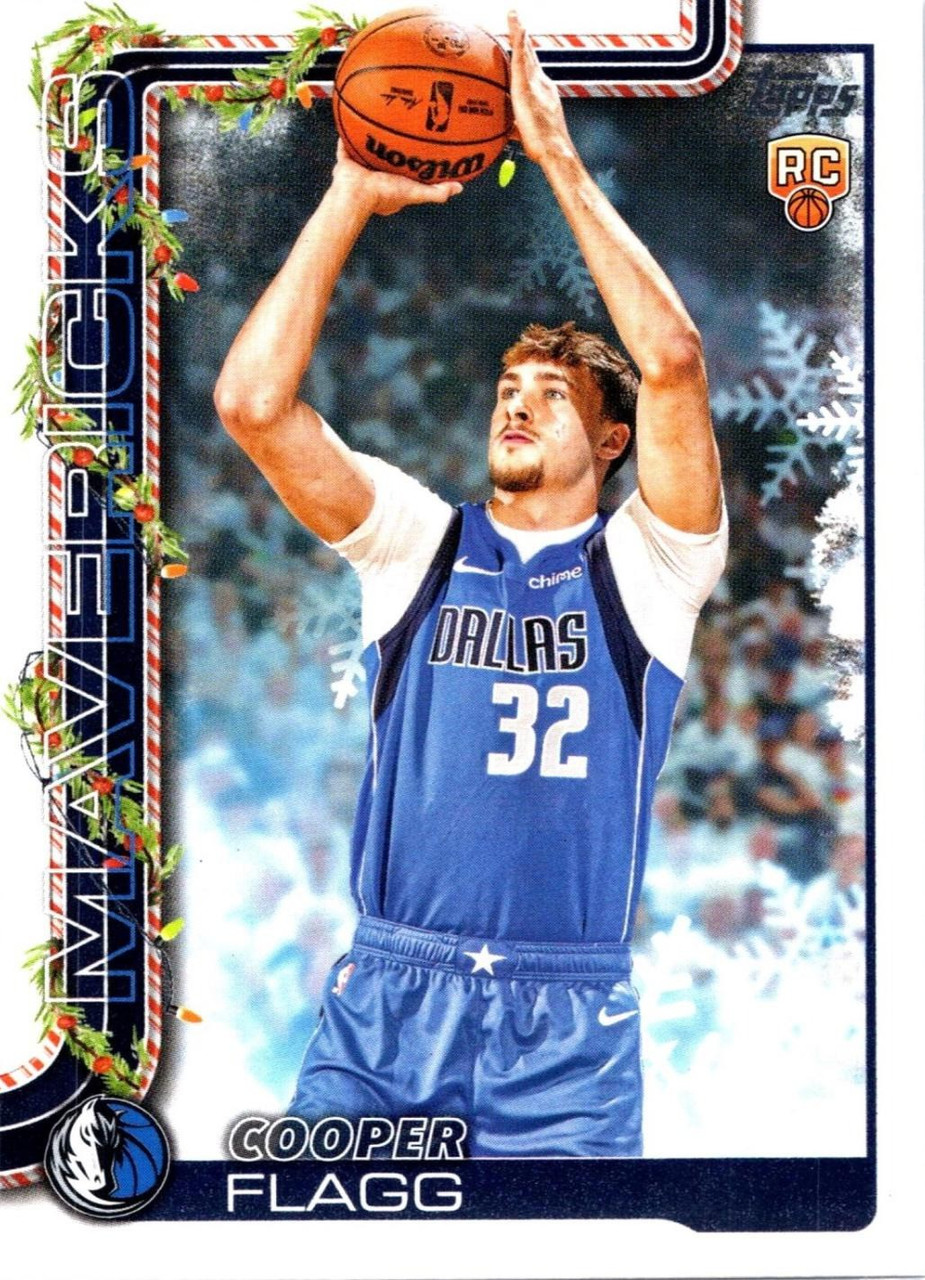 NBA 2025-26 Topps Holiday Basketball Single Card Cooper Flagg H161