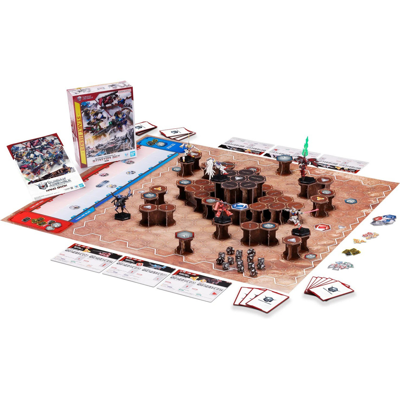 Gundam Assemble Starter Set 01 ST01 Bandai Namco - ToyWiz