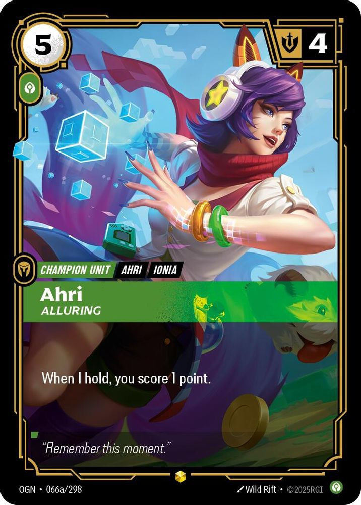 Riftbound League of Legends Trading Card Game Origins Single Card