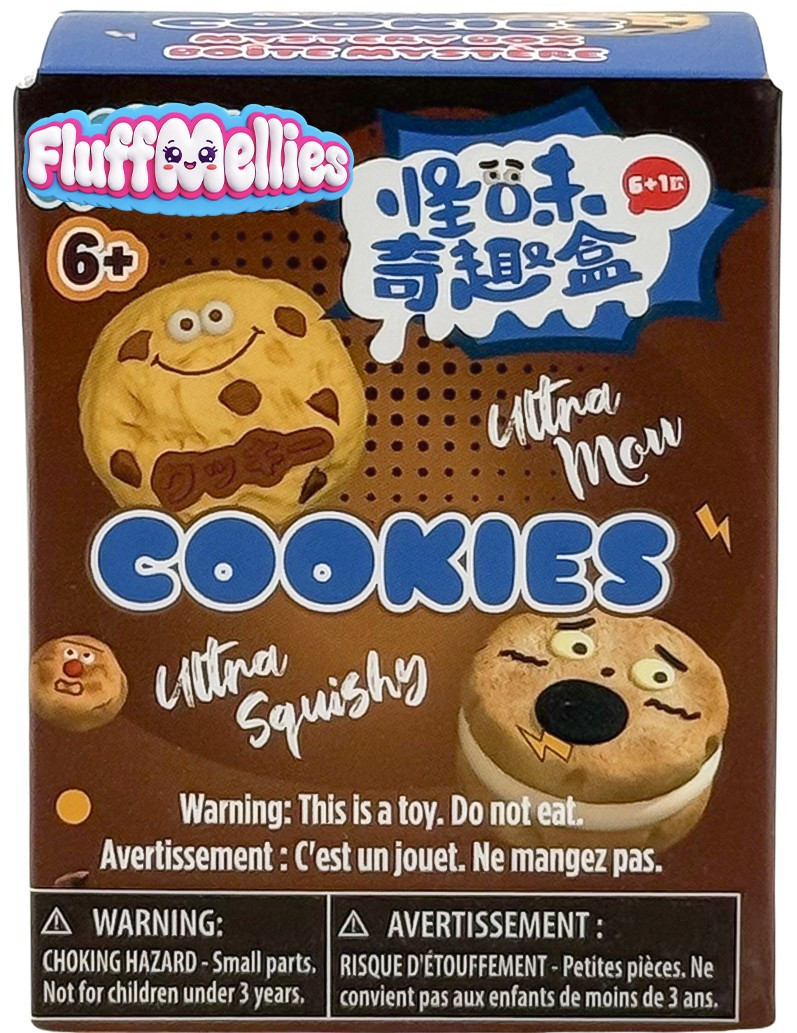 Fluffmellies Cookies Mystery Pack 1 RANDOM Squeezy Toy Incredible