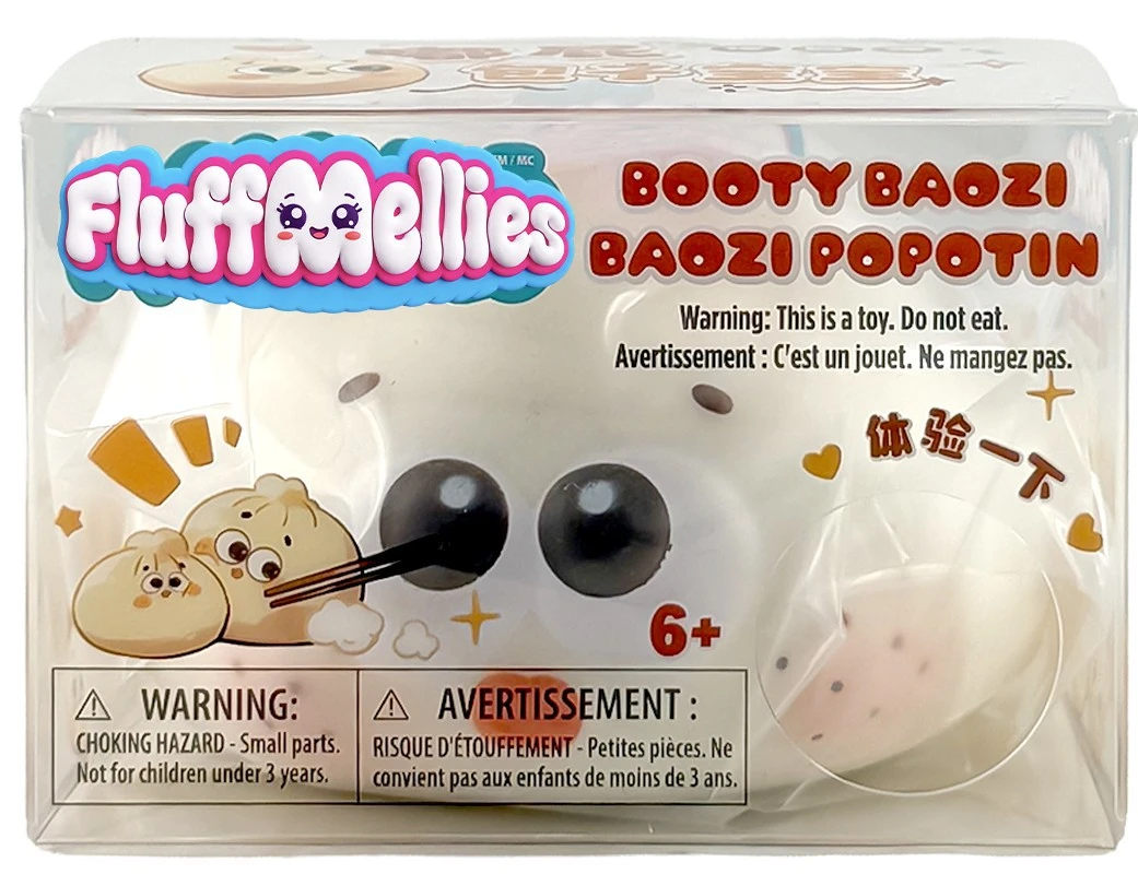 Fluffmellies Booty Baozi Squeezy Toy Incredible Group - ToyWiz