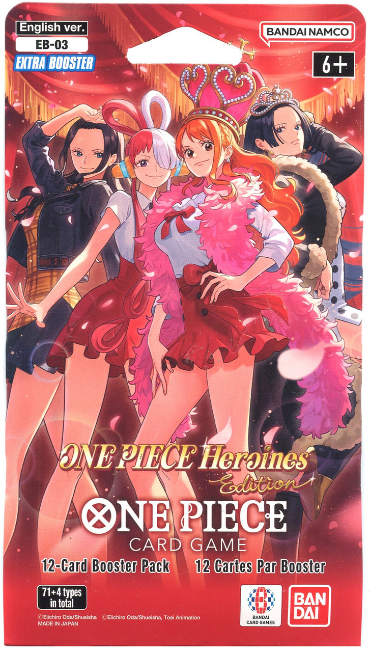 One Piece Trading Card Game 2026 Heroines Edition SLEEVED Extra