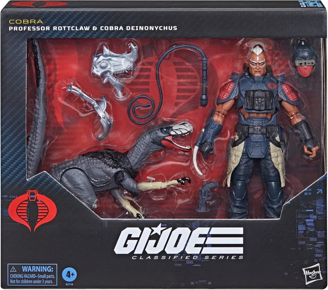 GI Joe Classified Series Professor Rottclaw Cobra Deinonychus 6