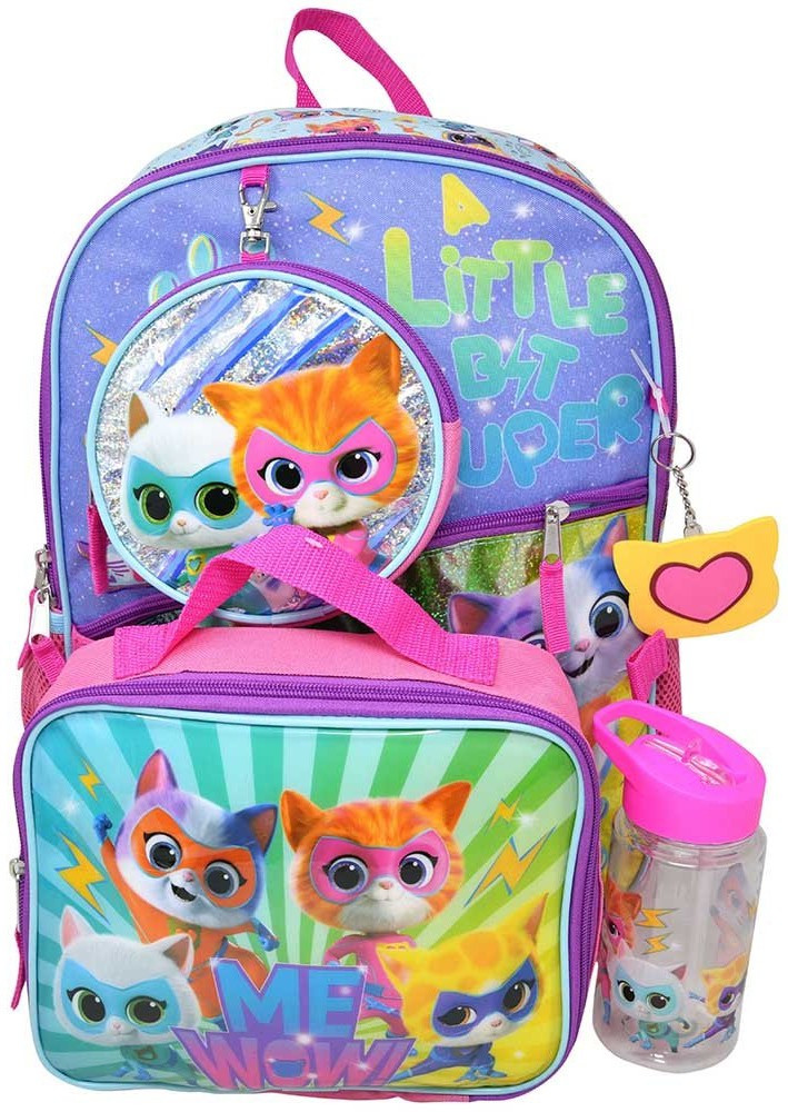 Disney Junior SuperKitties SuperKitties 16 Backpack Set Includes