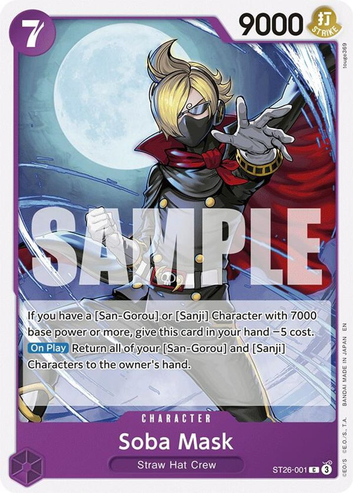 One Piece Trading Card Game Starter Deck 26 PURPLEBLACK Monkey.D