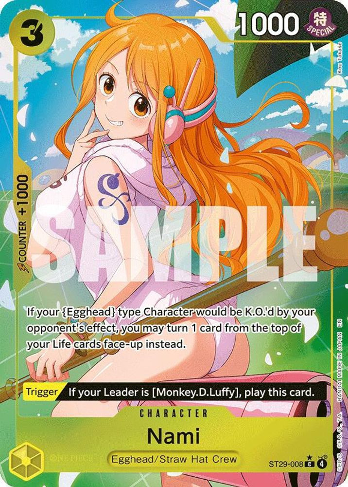 One Piece Trading Card Game Starter Deck 29 Egghead Single Card
