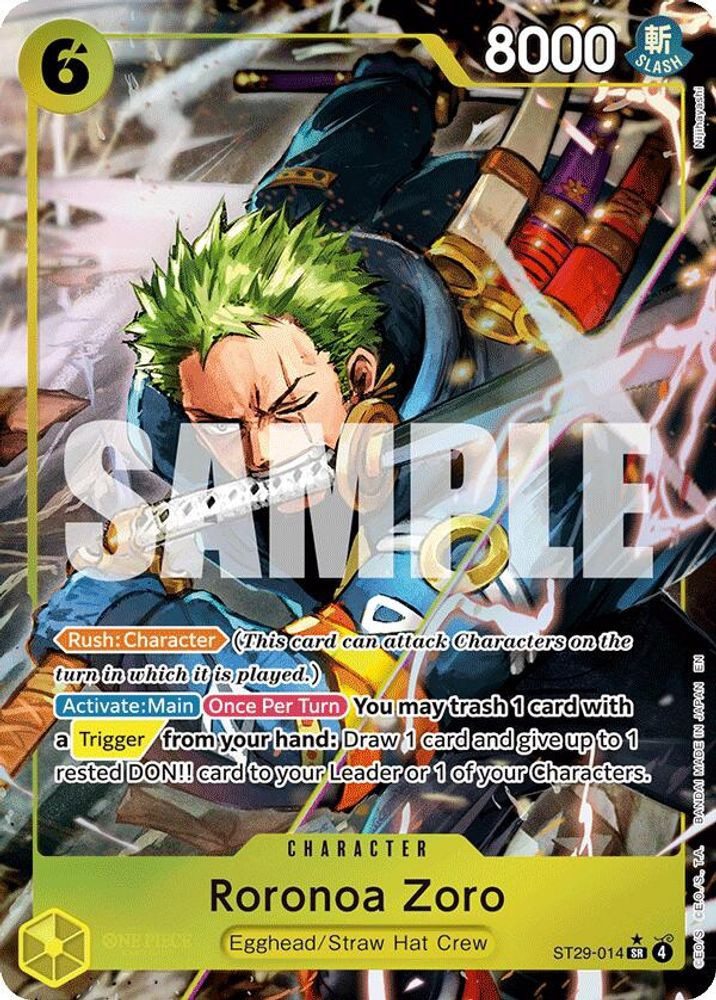 One Piece Trading Card Game Starter Deck 29 Egghead Single Card