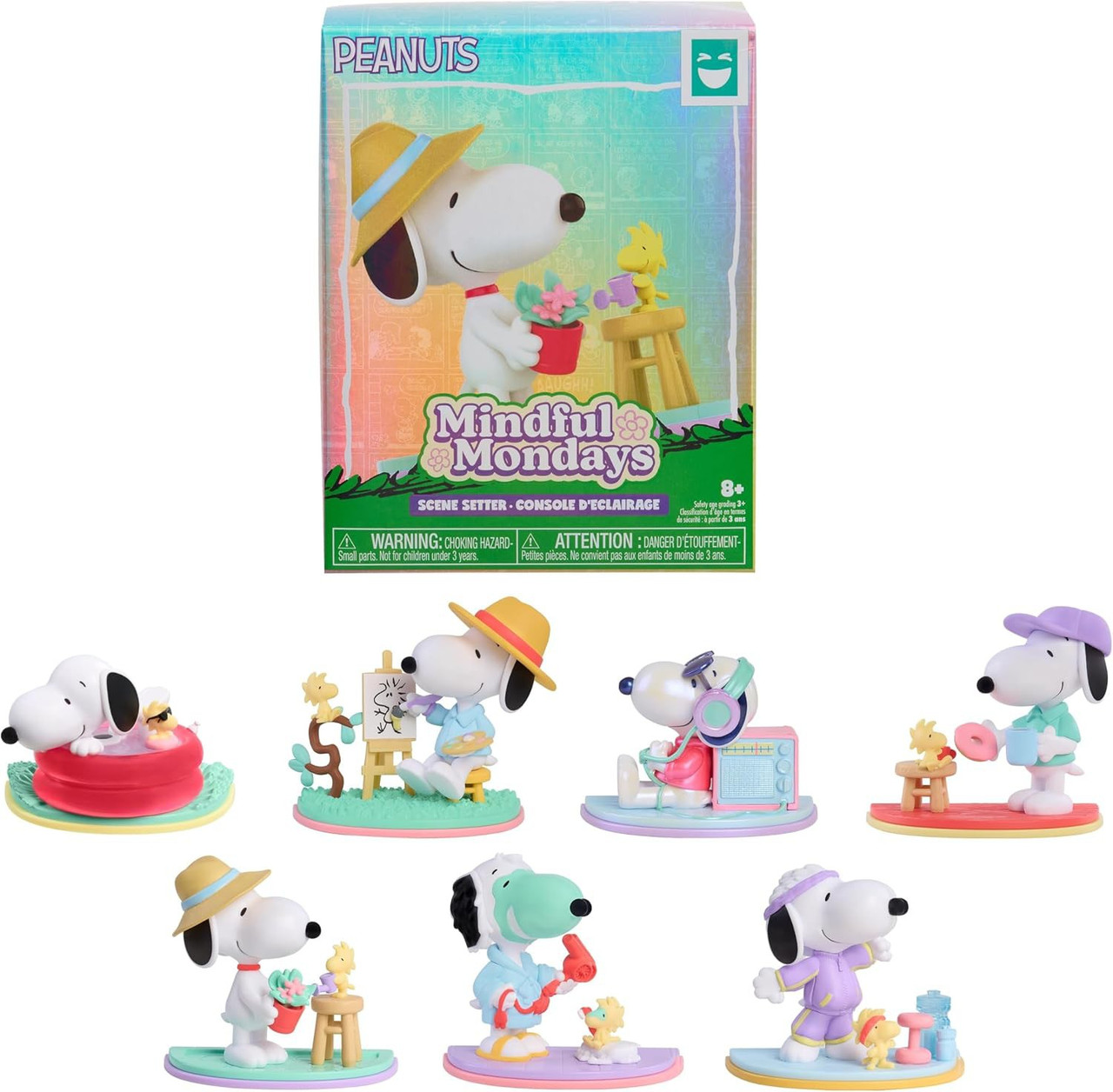 Peanuts Happy Haul Mindful Mondays Mystery Pack 1 RANDOM Scene