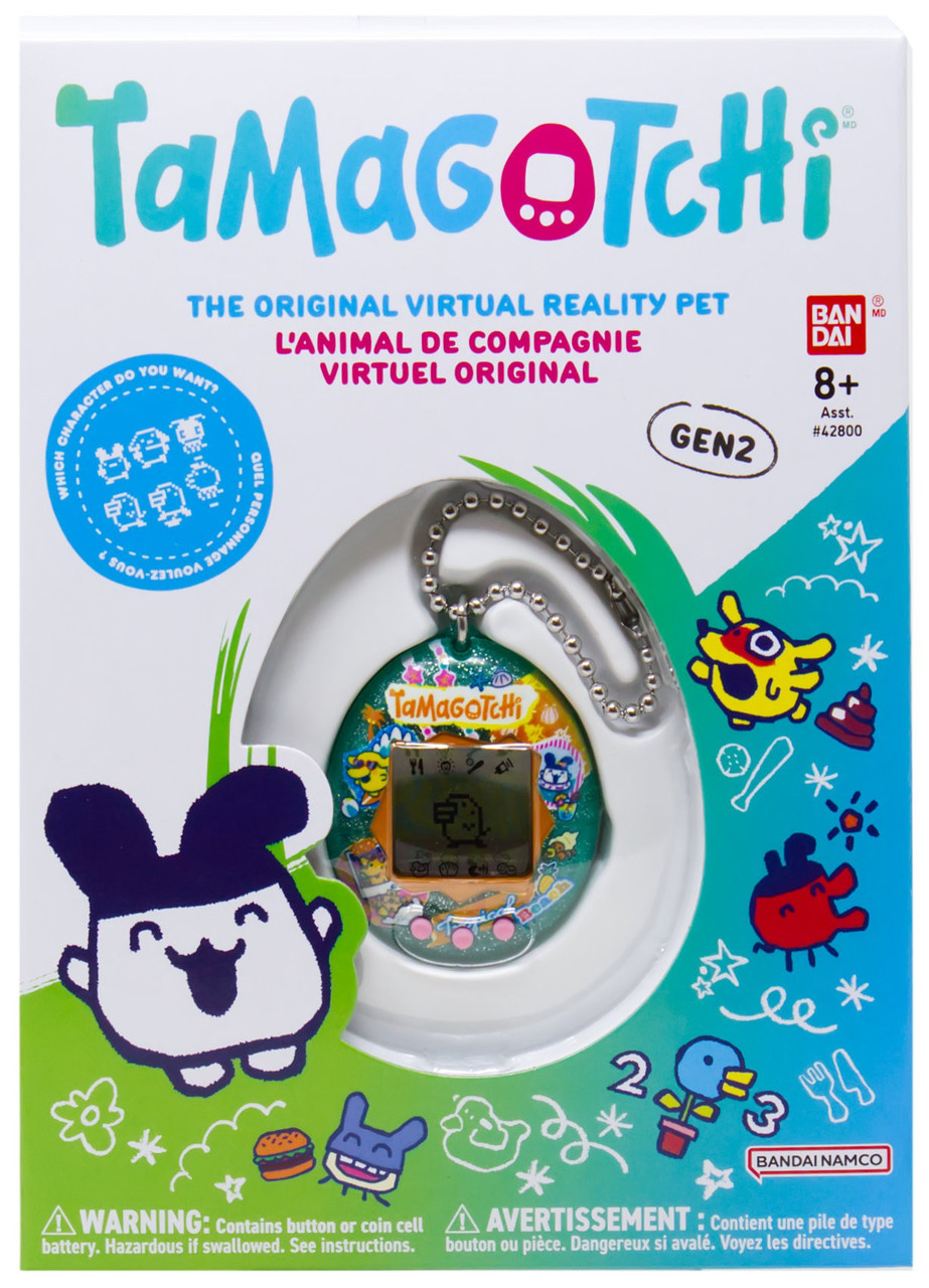 Tamagotchi The Original Gen 2 Tropical Beach 1.5 Virtual Pet Toy