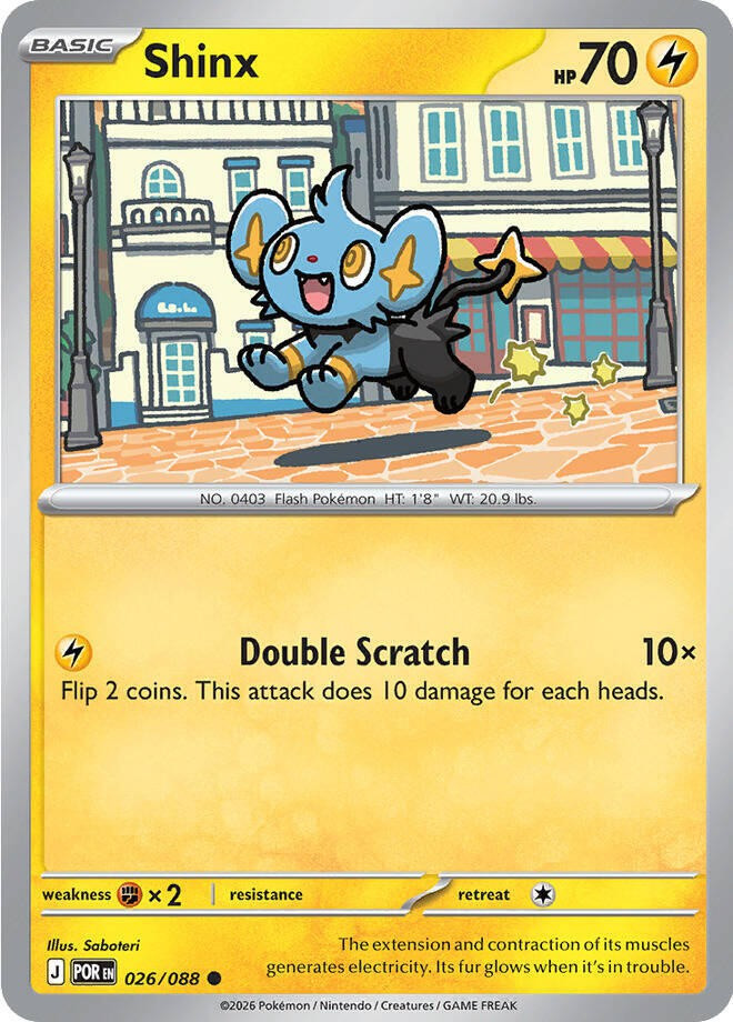 shin Pokemon Trading Card Game ME03 Perfect Order Single Card Common