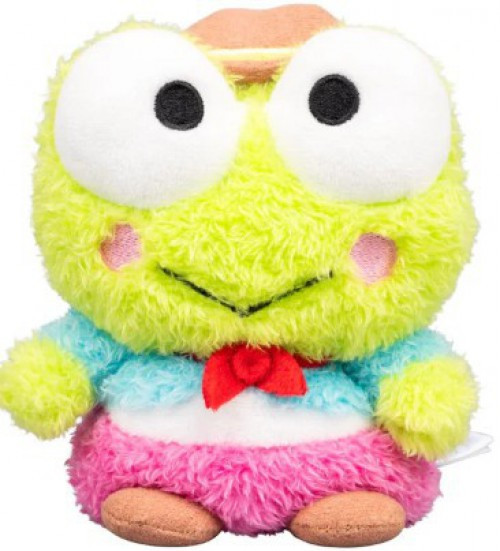 BumBumz Hello Kitty Friends CowgirlBumz Keroppi 4.5 Plush Jazwares