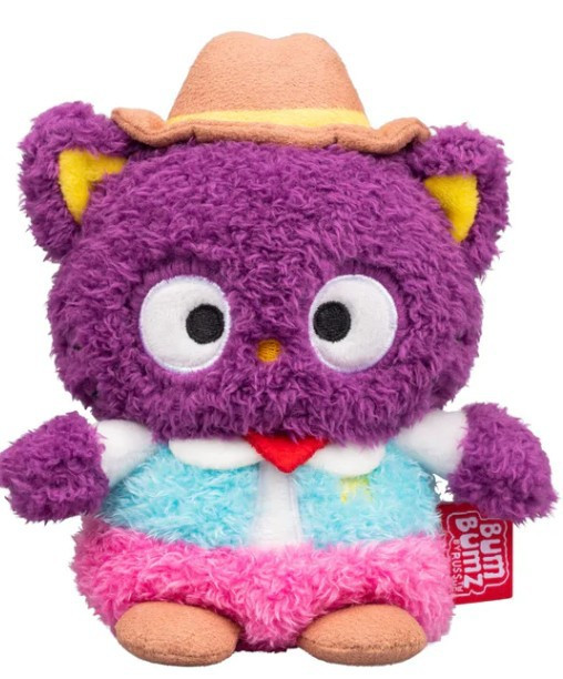 BumBumz Hello Kitty Friends CowgirlBumz Chococat 4.5 Plush