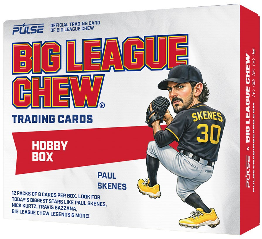 MLB Pulse 2026 Big League Chew Baseball Trading Card MEGA Box 8