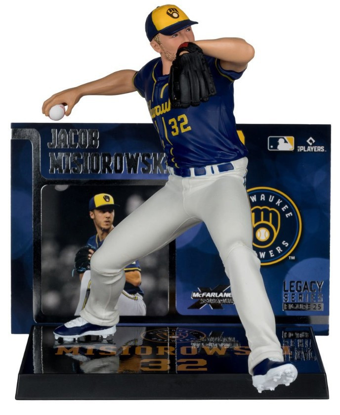 McFarlane Toys MLB Milwaukee Brewers Sports Baseball Jacob