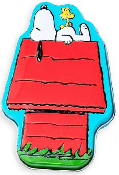 Peanuts True Blue Friends Sour Blue Raspberry Snoopy Candy .9 Ounce Candy Tin、ToyWiz、kayou