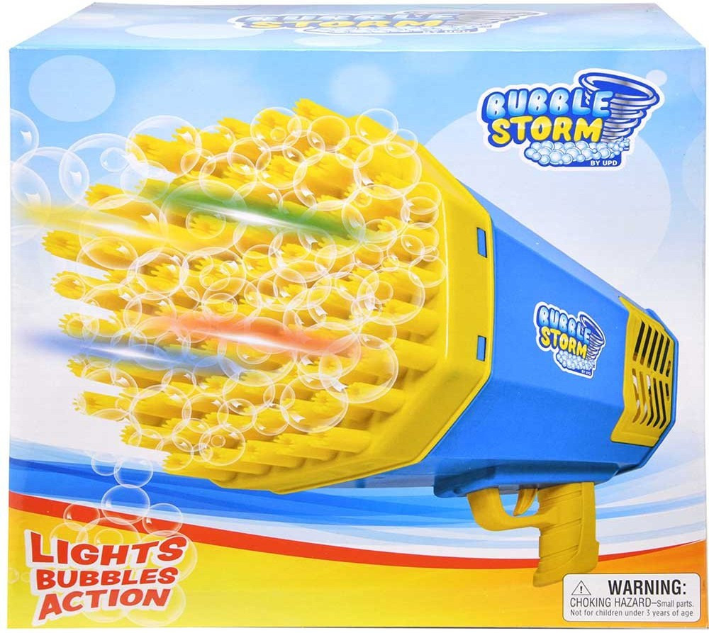 Bubble Storm Lights Bubbles Action Bubble Blower、ToyWiz、kayou