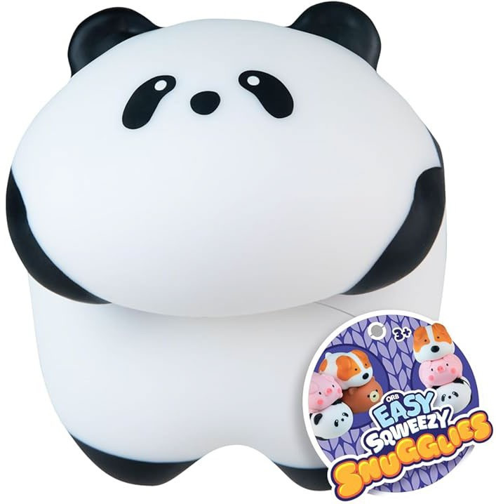 Easy Sqweezy Snugglies Panda 7-Inch Squishy Squeeze Toy、ToyWiz、kayou