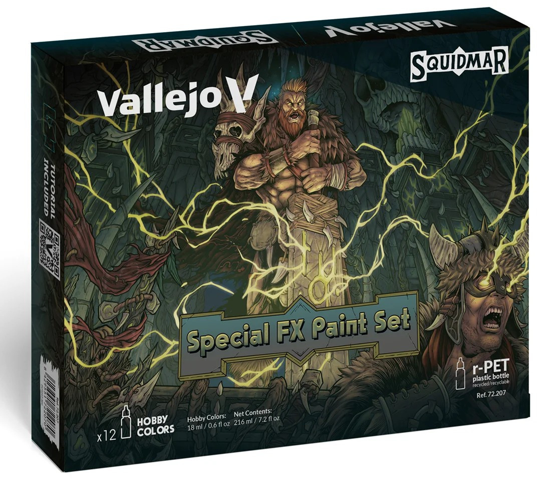 Squidmar Special FX Paint Set Vallejo、ToyWiz、kayou