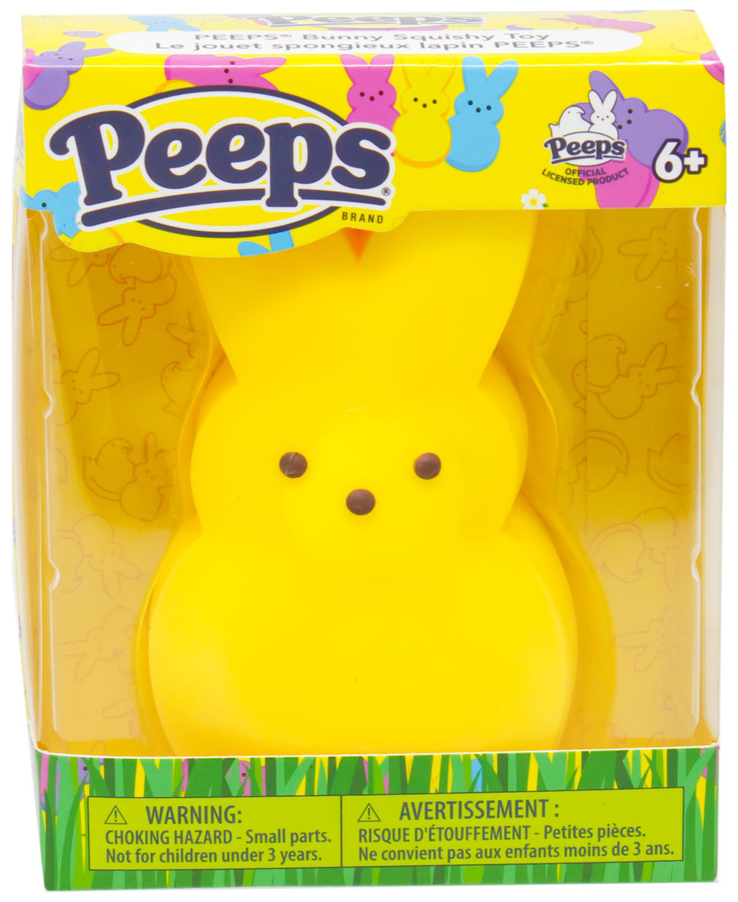 Peeps YELLOW Bunny Squeeze Toy Boxed、ToyWiz、kayou