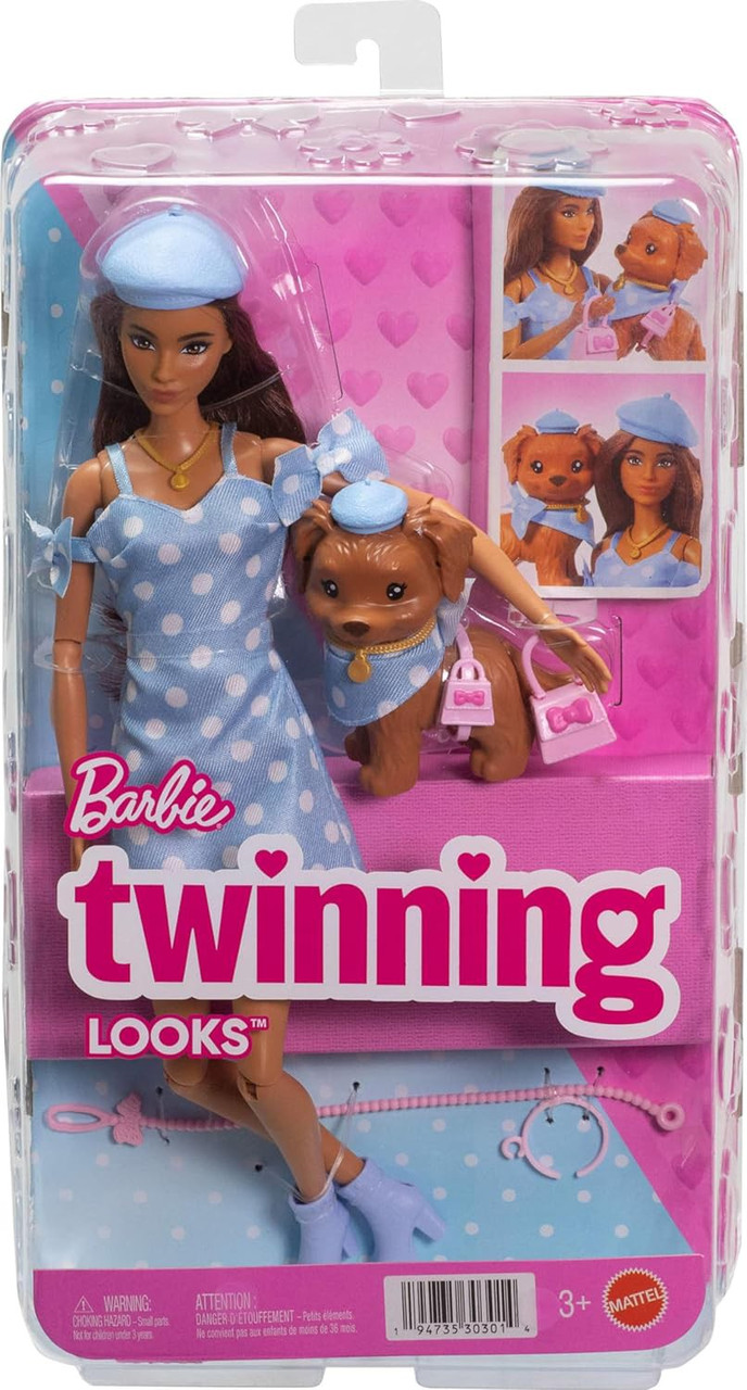 Twinning Looks Barbie Doll Blue Polka Dot、ToyWiz、kayou