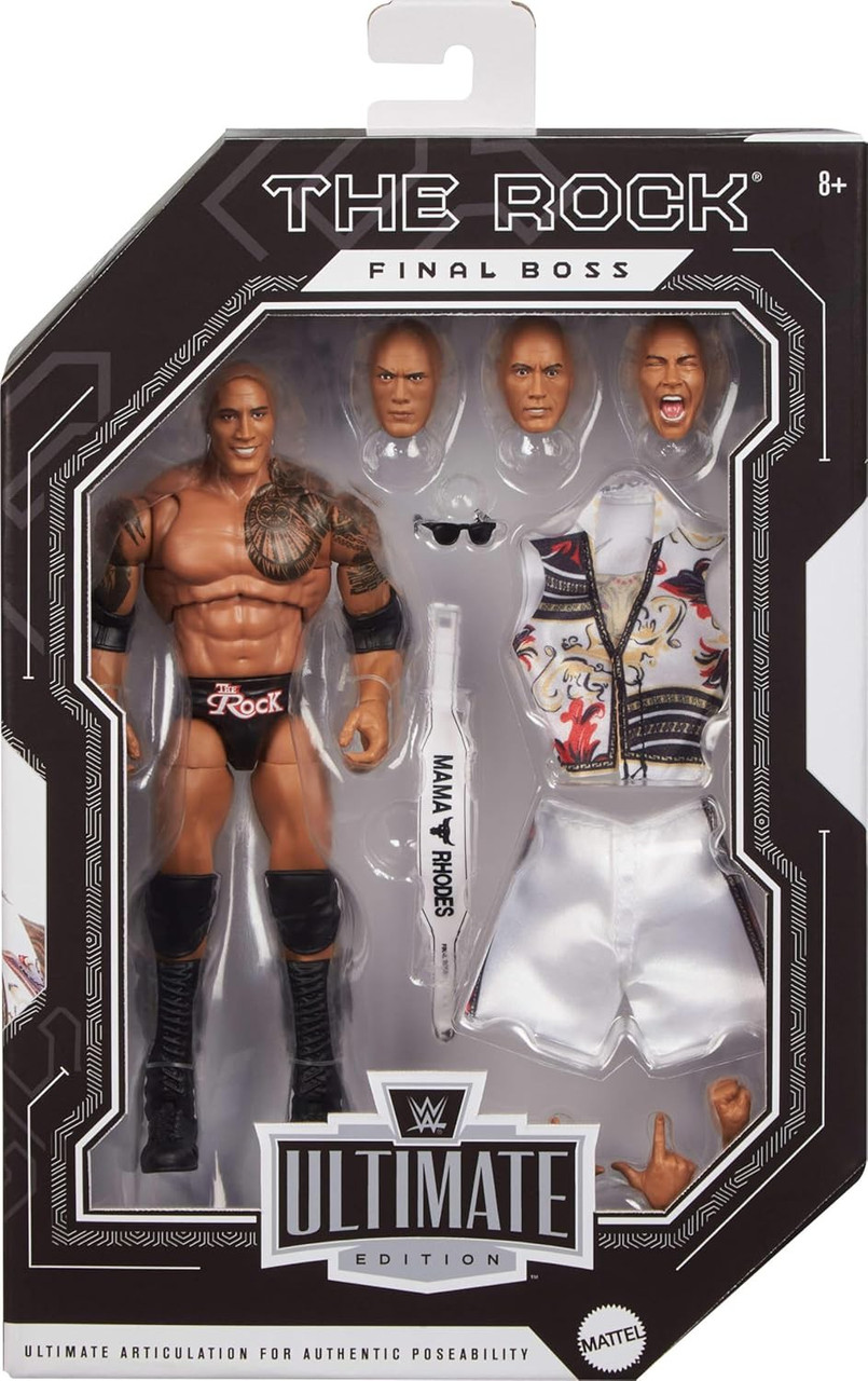 WWE Wrestling Ultimate Edition WrestleMania XL The Rock 7 Action