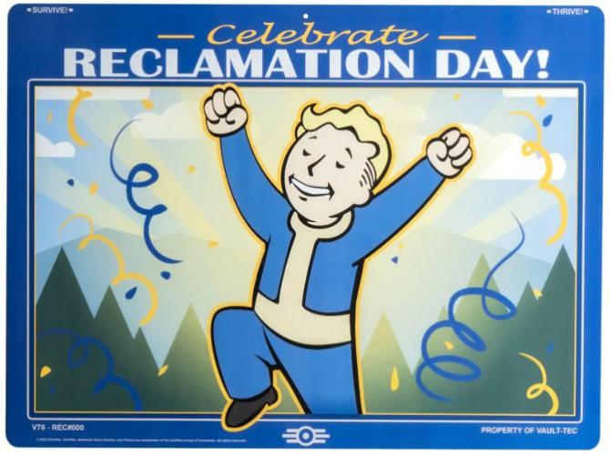 Fallout Reclamation Day Metal Sign、ToyWiz、kayou