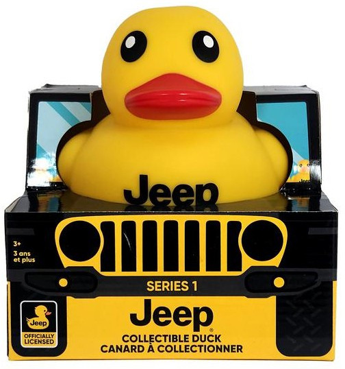 Jeep YELLOW 7-Inch Collectible Duck Boxed、ToyWiz、kayou