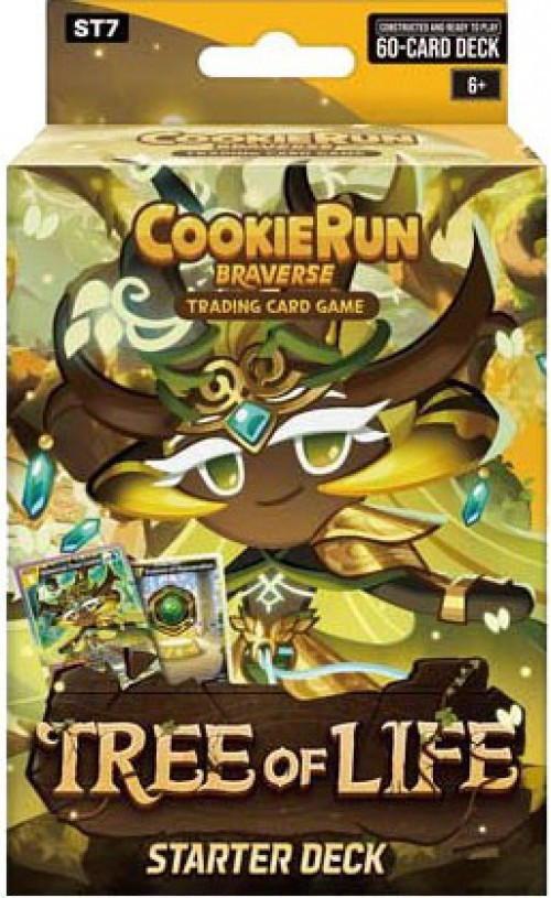 CookieRun Braverse Trading Card Game Legendary Cookie Tree of Life Starter Deck 60 Cards、ToyWiz、kayou