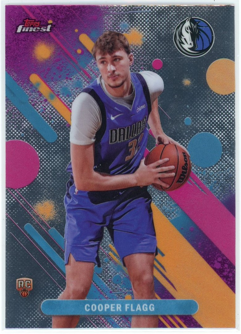NBA 2025-26 Topps Finest Basketball Single Card Cooper Flagg 1